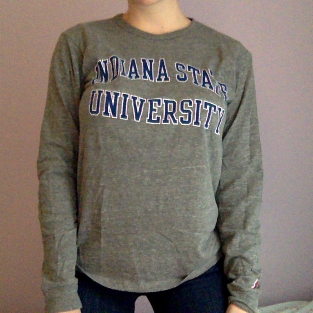 Indiana State University long sleeve tee